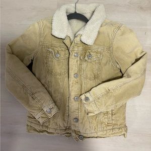brandy melville sherpa corduroy jacket